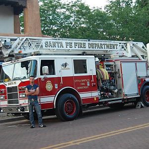 Camion de bomberos de Santa Fe.