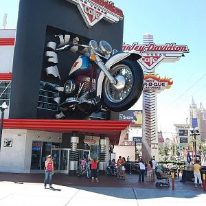 "Harley Cafe" en las Vegas.
