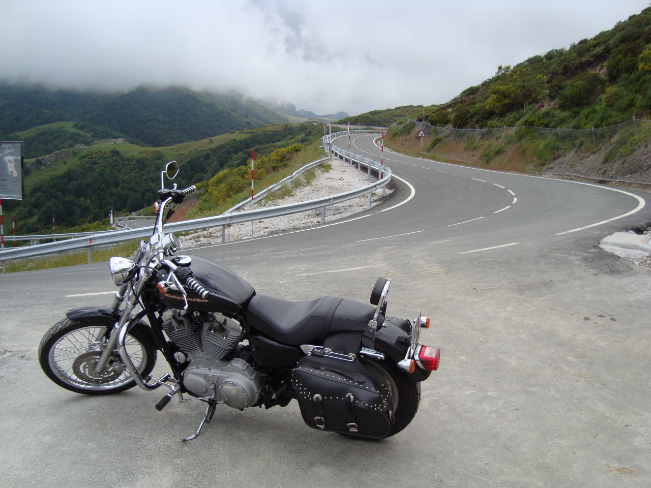 Parando en el mirador del corzo